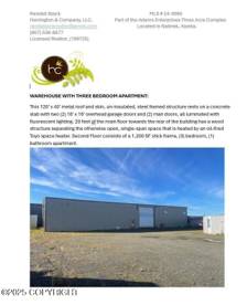 Warehouse With 3 Bedroom Apartment