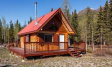 second cabin alaska fireweed mountain lo