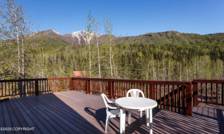 view from deck alaska fireweed mountain
