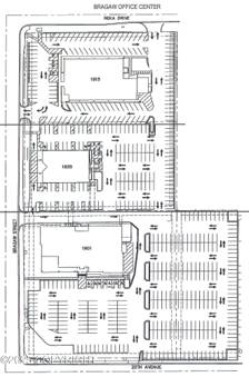 Complex parking diagram