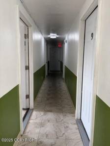hallway to rooms