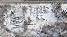 Mobile Park & Lot Aerial