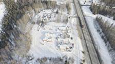 Mobile Park & Lot Aerial