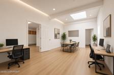 rendered professional space