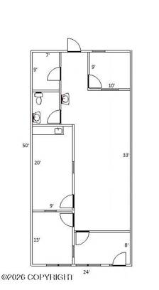 5431 Suite 2 Layout